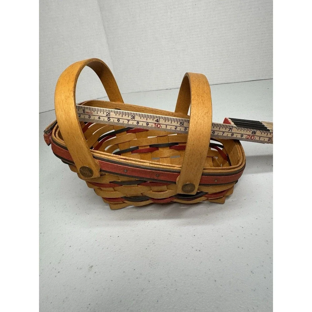 Longaberger Mini Vegetable Basket All American 1996